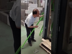 Instalação de aparelhos de estabilização de aço