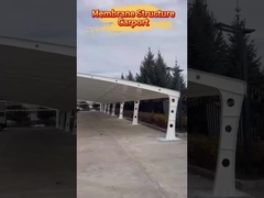 Estrutura de membrana Carport
