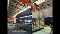 See Inside Our Amazing Mirror Glass Home – Modular Steel Design and Glass Facade