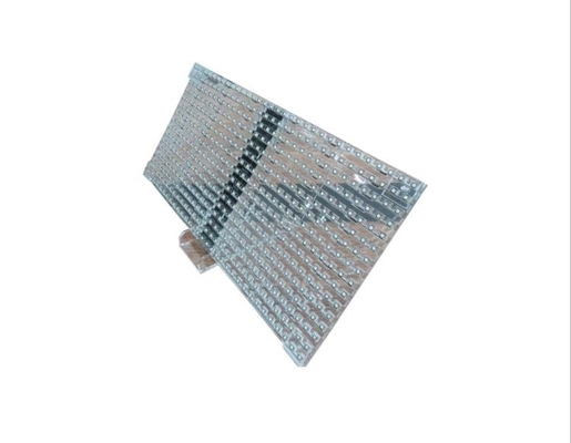 Impermeável exterior de vidro transparente conduzido da parede de cortina para a propaganda