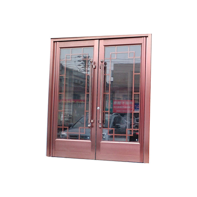 Loja de alumínio Front Glass Door With ADA Compliance Threshold do quadro
