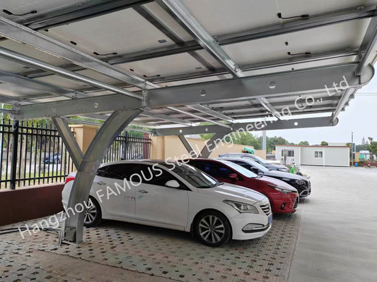Carport solar comercial Bausatz para estruturas do Carport do picovolt da casa pré-fabricada da energia limpa da máscara