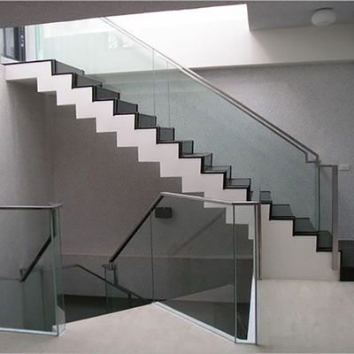Balustrade de vidro de manobras personalizável para uso interno / externo
