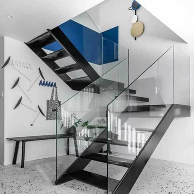 Balustrade de vidro de manobras personalizável para uso interno / externo