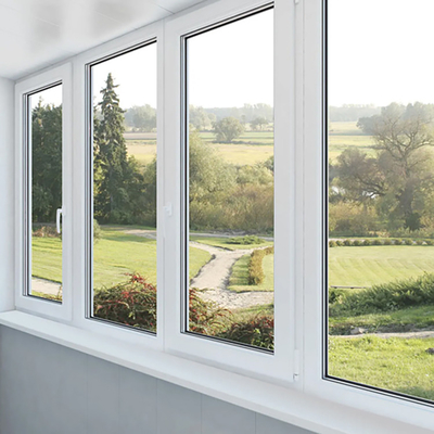 Armação de aço plástica UPVC Windows para a parede de cortina exterior da fachada
