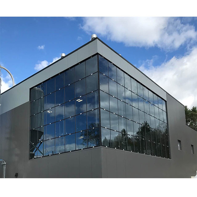 Vara de vidro vitrificada da fachada da parede de cortina e parede de cortina moderna transformada da decoração
