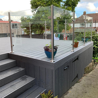 A segurança moderou a associação de vidro de Balustrade For Balcony da cerca