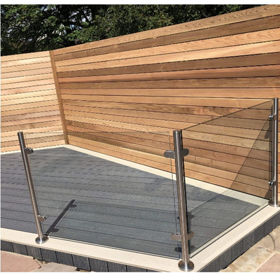 A segurança moderou a associação de vidro de Balustrade For Balcony da cerca