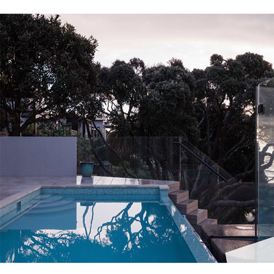 A segurança moderou o corrimão de vidro dos trilhos do corrimão de Balustrade Balcony Pool da cerca
