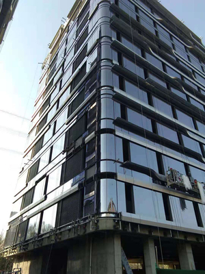 Engenharia de vidro impermeável da fachada da isolação sadia até a carga de vento 6.0kPa