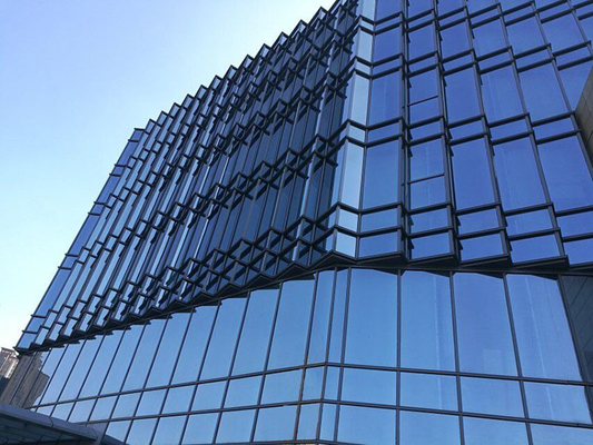 Opções de vidro isoladas térmicas reflexivas da cor da engenharia da fachada