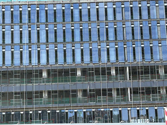 Opções de vidro isoladas térmicas reflexivas da cor da engenharia da fachada