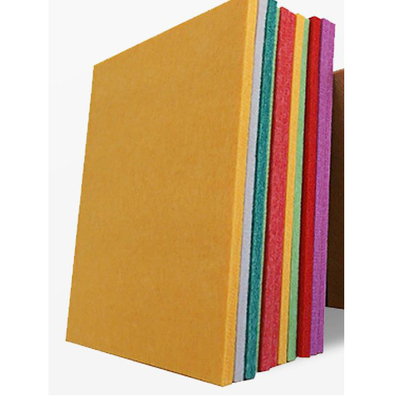 Os painéis de parede decorativos do sanduíche da sala gráfica absorvem o painel acústico do poliéster sadio