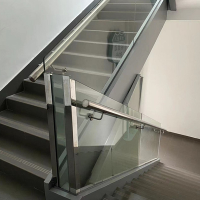 vidro da altura de 90mm - de 120mm que cerca o pó revestido/lustrado/escovado/anodizado