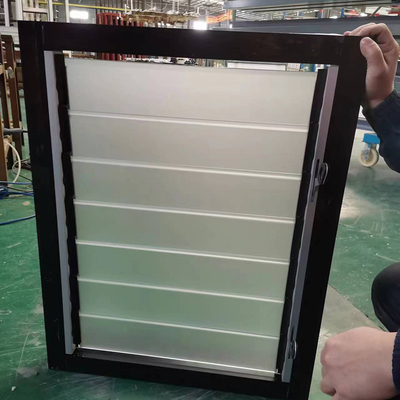 Telas de vidro ajustáveis com painel de vidro temperado para edifícios residenciais