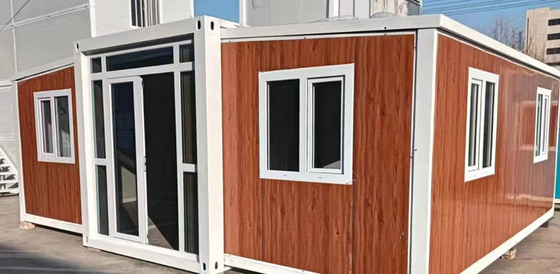 Escritório Casa Modular Expansível 20ft 40ft Prefab Folding Container House