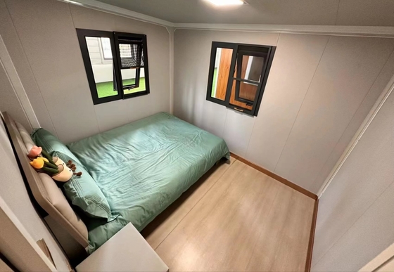 Prefabricar rapidamente Casa Eco-Friendly RV Função House On Wheel