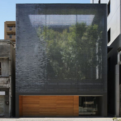 Edifício Decoração de azulejos de mosaico transparente Parede divisória Parede cortina de vidro sólido