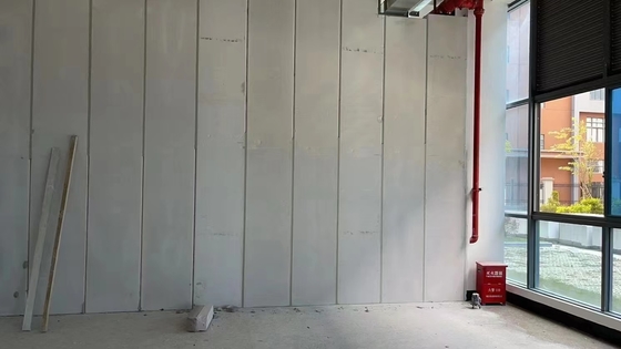 Alto nível de segurança Painéis de cimento leves com absorção sonora e resistência ao fogo