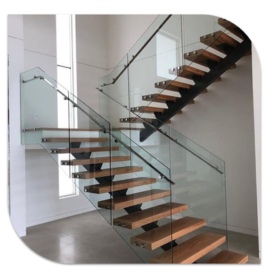 Balustrade de vidro personalizada com fácil manutenção e 900mm / 1100mm