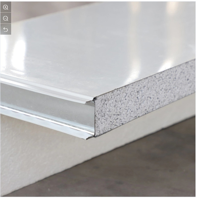 EPS / PUR / Poliuretano / Rockwool / Silicon Rock Painel de sala limpa Sandwich isolado à prova de fogo