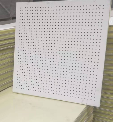 Placas de placas de gesso de filme de PVC para decoração, painel de tecto de material de gesso
