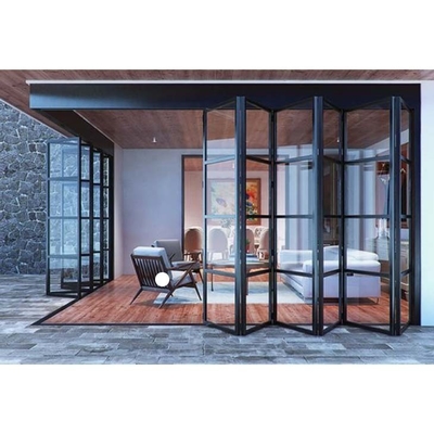Jardim de Inverno personalizado Sala de sol de vidro de alumínio com porta dupla deslizante e impermeável