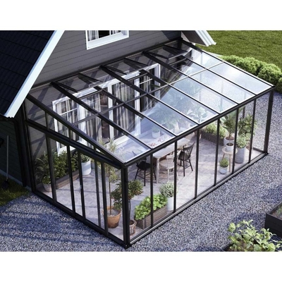 Edifício de escritórios Casa de vidro Quatro estações Solarium Salas de sol com equipamento chinês de ponta