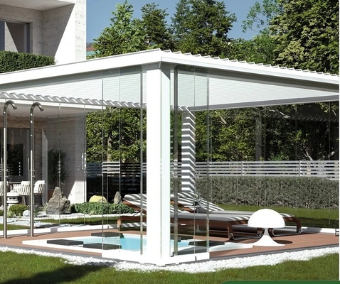 Edifício de escritórios Casa de vidro Quatro estações Solarium Salas de sol com equipamento chinês de ponta