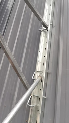 Escavadeiras de aço ajustáveis para construção exterior