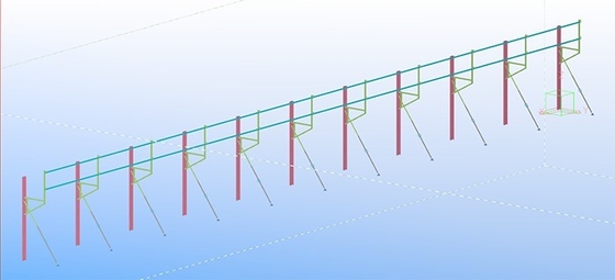 Revestimento de parede de ICF galvanizado de cor personalizada para projetos de construção de casas DIY