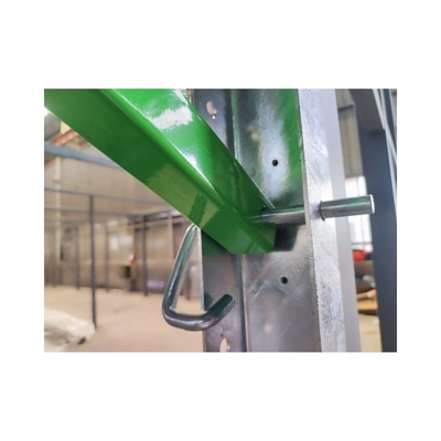 Sistema de proteção de parede superior ICF com suporte de cor personalizado e proteção galvanizada