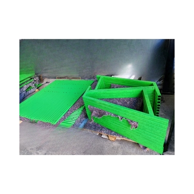Sistema de proteção de parede superior ICF com suporte de cor personalizado e proteção galvanizada