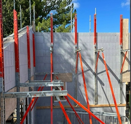 Sistemas de travagem ICF de tamanho personalizado para projetos de construção temporários