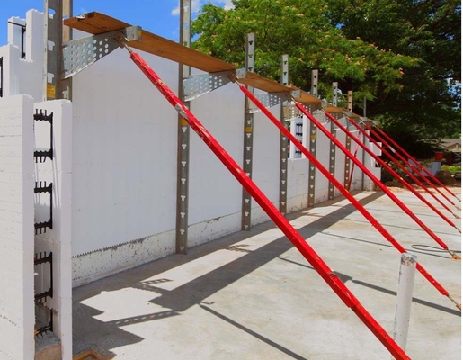 Sistemas de travagem ICF de tamanho personalizado para projetos de construção temporários