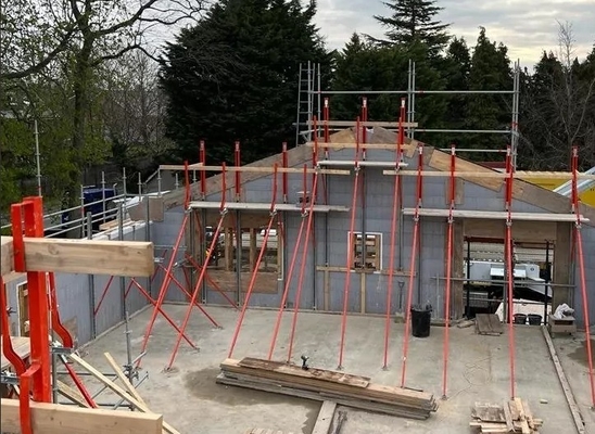 Proteção permanente não ligada para moldes de concreto isolado ICF parede em tamanho personalizado