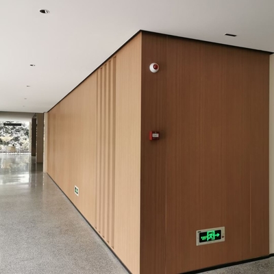 Revestimento PVDF de 4 mm 1220x2440 mm Painel composto de alumínio de cor de grão de madeira ACP ACM