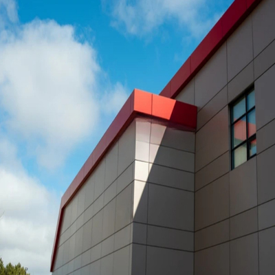 Resistência ao calor Painel de revestimento de alumínio personalizável para edifícios exteriores
