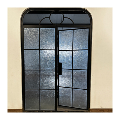 Janela e porta de aço retrô e moderno com instalação fácil / isolamento sonoro impressionante