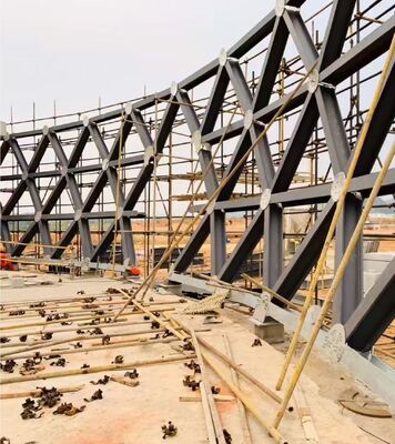 Edifício de teto de cúpula de liga de alumínio com cobertura de clarabóia de folha de fibra de vidro de FRP