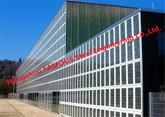 Fachada de Vidro Fotovoltaico Integrada em Edifícios (BIPV) - Cortina