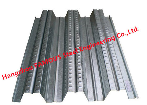 Do Decking ondulado do assoalho do metal de Q345 0.8-1.5mm capacidade de carregamento alta