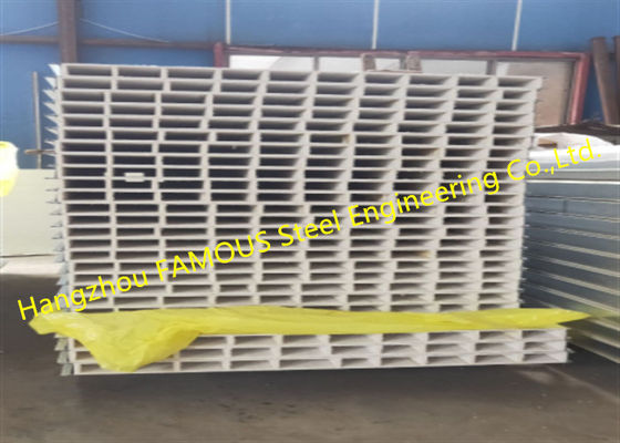 Painel de sanduíche do MgO do branco 0.4-0.8mm, placa à prova de fogo da parede de separação