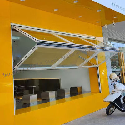 Vidro exterior da liga de alumínio da fachada que dobra o quadro exposto Windows Bifold