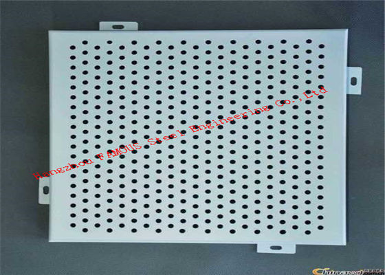 revestimento 5052 1.2mm de alumínio do metal, painel perfurado de alumínio de 0.9mm