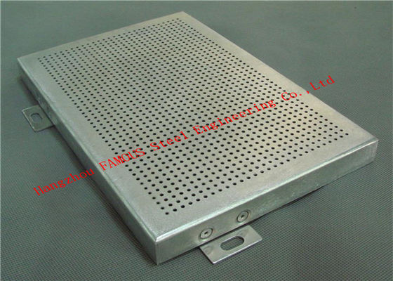 revestimento 5052 1.2mm de alumínio do metal, painel perfurado de alumínio de 0.9mm