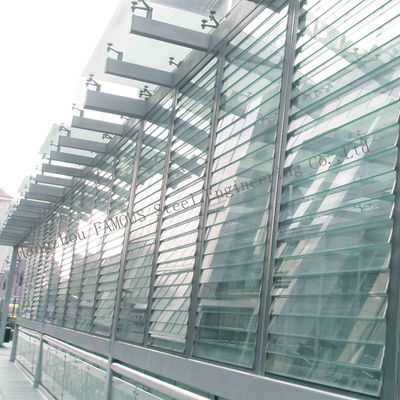 Tempestade exterior de alumínio Windows de T5 T6, janela de alumínio da grelha 6063