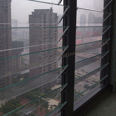 Tempestade exterior de alumínio Windows de T5 T6, janela de alumínio da grelha 6063
