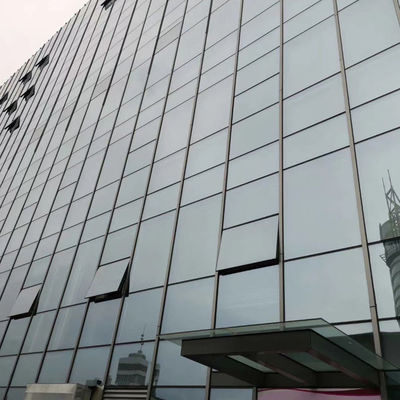 Tipo de alumínio parede da parede de vidro 120 do quadro invisível de cortina de vidro