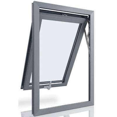 O dobro de alumínio do quadro do toldo do dossel vitrificou o balanço de Windows aberto